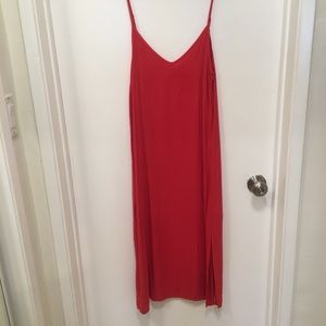Splendid Red Tank Dress Small